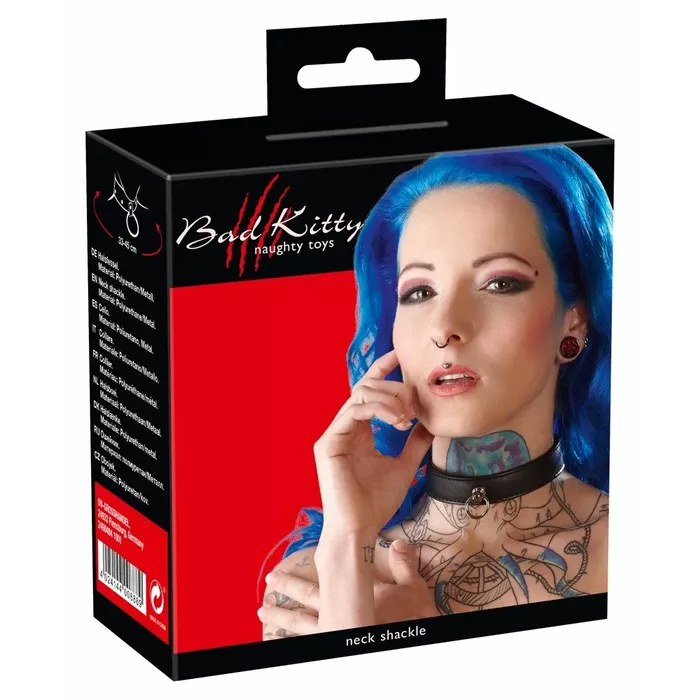 Bondage apkakle melna — bad kitty Photo 3