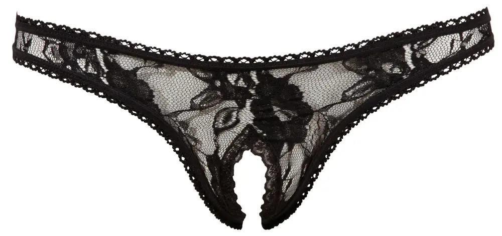 Cottelli Collection стринг без шагового шва чёрный XL Photo 17