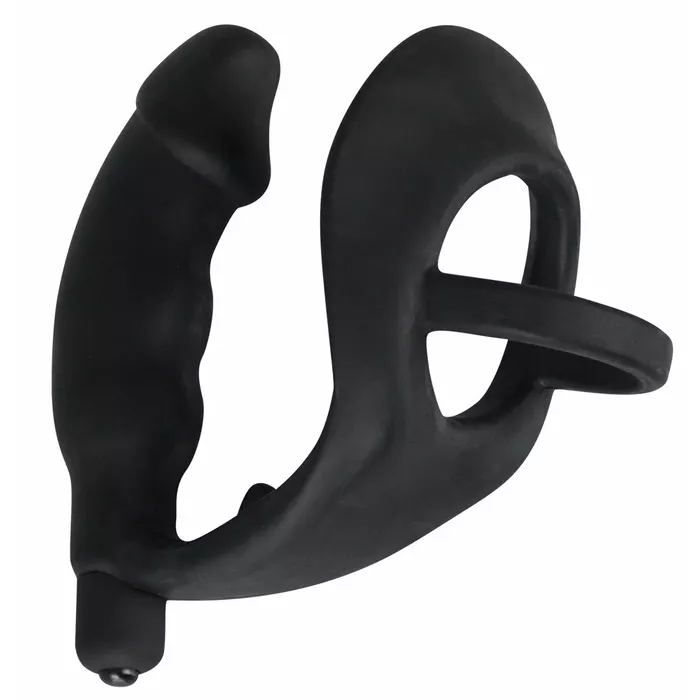 Vibrējošs silikona plugis Black Velvets — 11,2 cm Photo 2