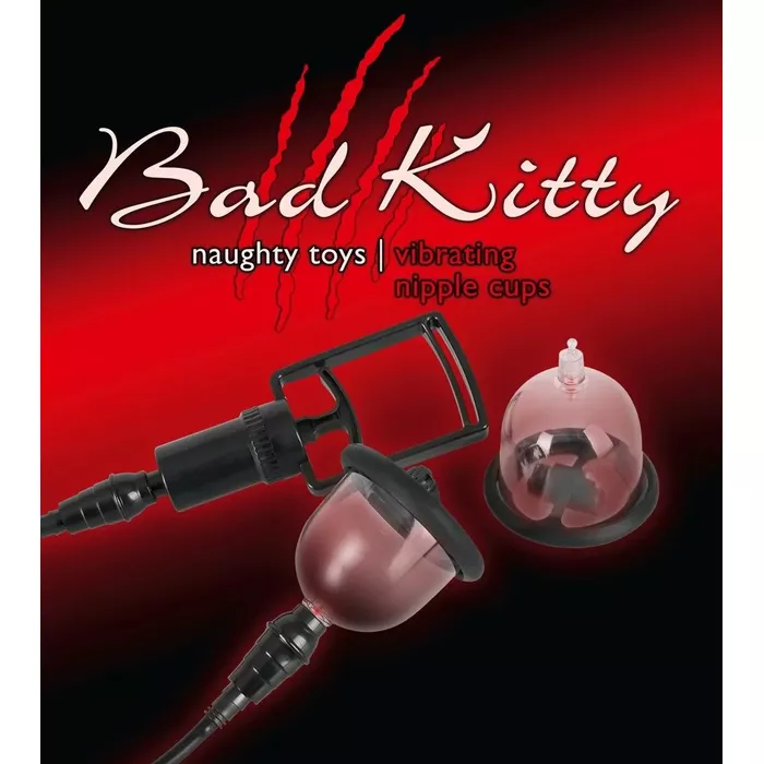 Nipple Cups Bad Kitty Vibrating Nipple Cup Photo 6