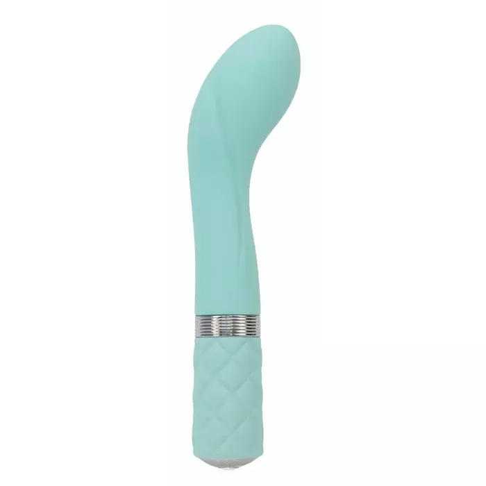 Pillow vibrator Pillow Talk Sassy Teal — 20 cm silicone Photo 2