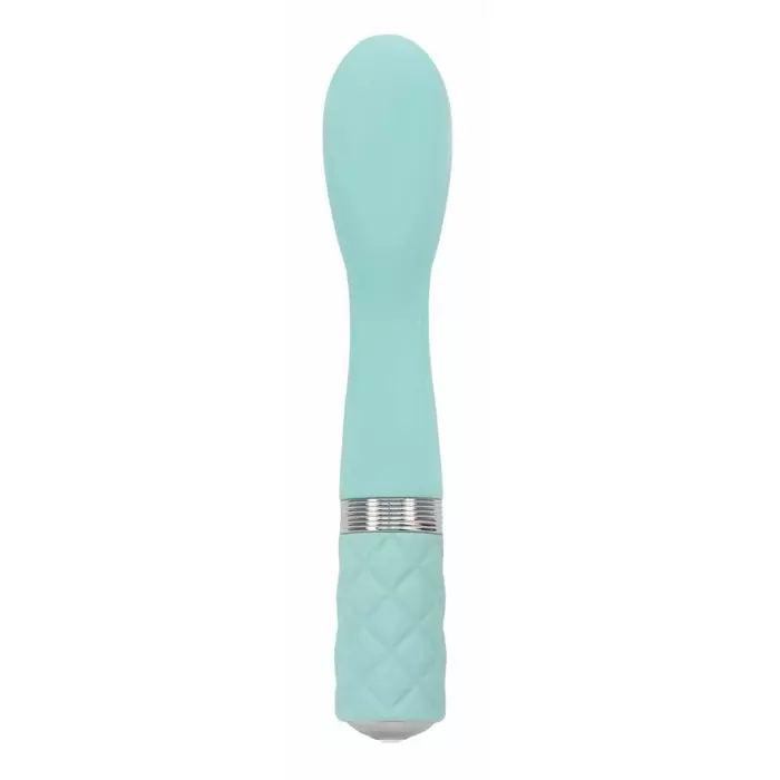 Pillow vibrator Pillow Talk Sassy Teal — 20 cm silicone Photo 3