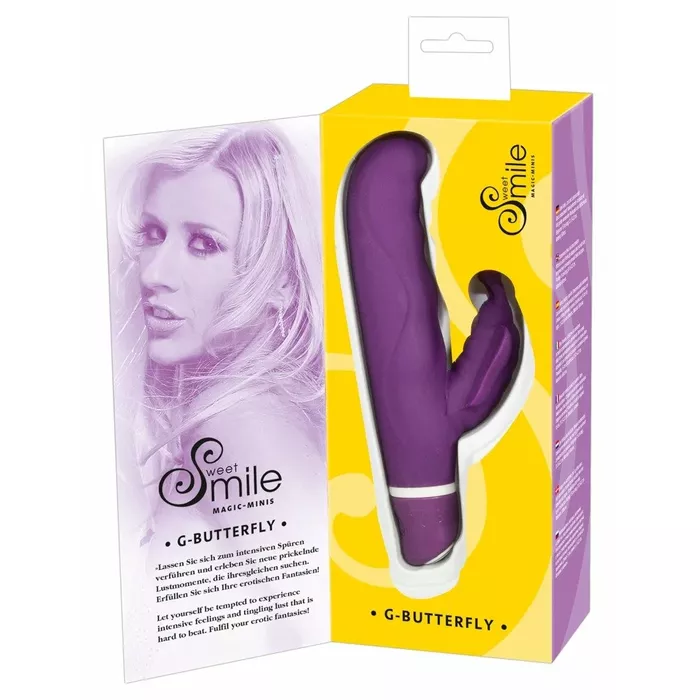 Vibrators Sweet Smile G-Butterfly — silikons G-spot 15,5 cm Photo 4