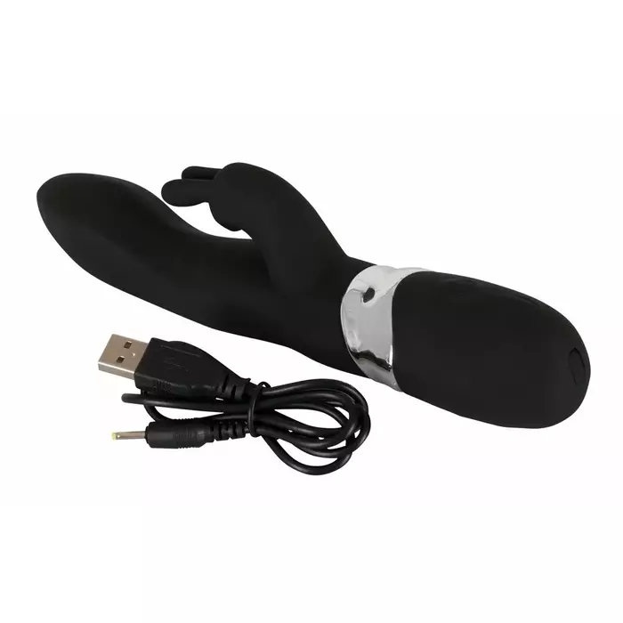 Rabbit vibrator Sweet Smile Rechargeable — 21 cm Photo 5