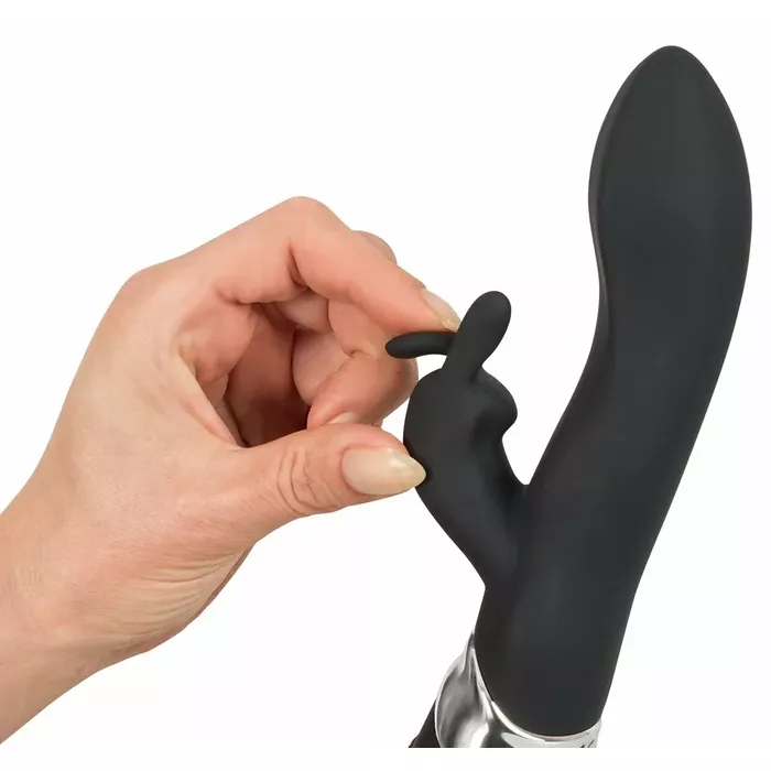 Rabbit vibrator Sweet Smile Rechargeable — 21 cm Photo 7