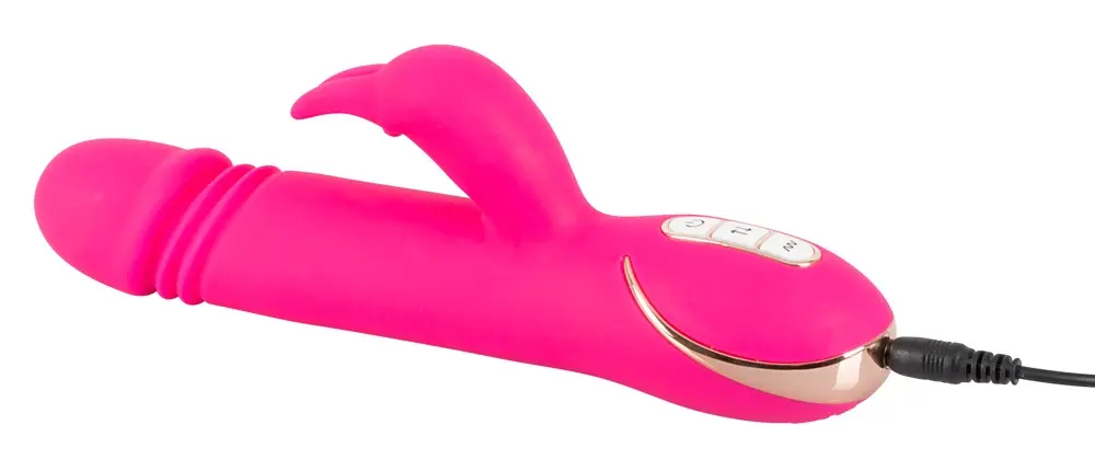Vibe Couture Rabbit Skater Pink — силиконовый вибратор Photo 17
