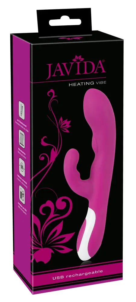 Вибратор Javida Heating Vibe — силикон, 22 см Photo 12