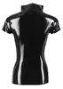 Late x Latex Shirt Zip black M — Latex shirt Photo 16