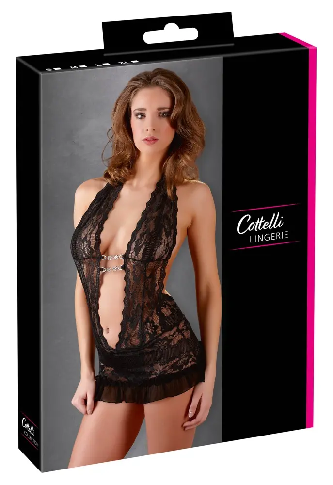 Платье Cottelli Collection Lace Dress черное S Photo 6