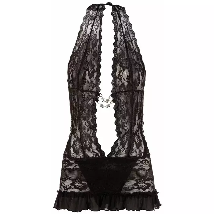 Kleita Cottelli Collection Lace Dress melna M Photo 3