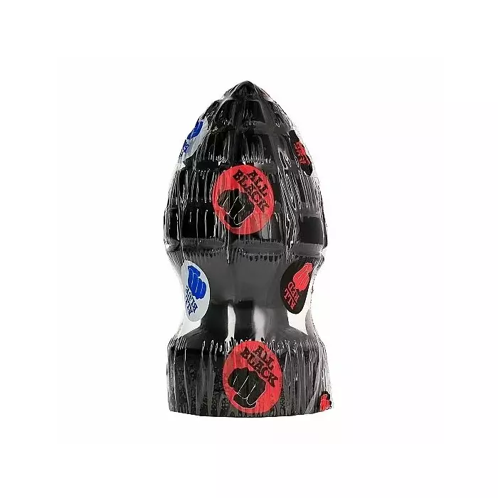Anal plug all black AB33 — 14 cm, 6 cm Photo 3