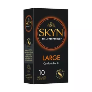 Vīriešu prezervatīvs Manix SKYN Large, 56 mm, 10 gab.