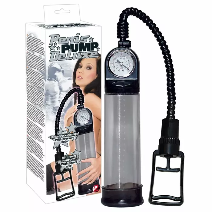 You2Toys Penis Pump Deluxe — прозрачный цилиндр Ø 6,3 см Photo 4