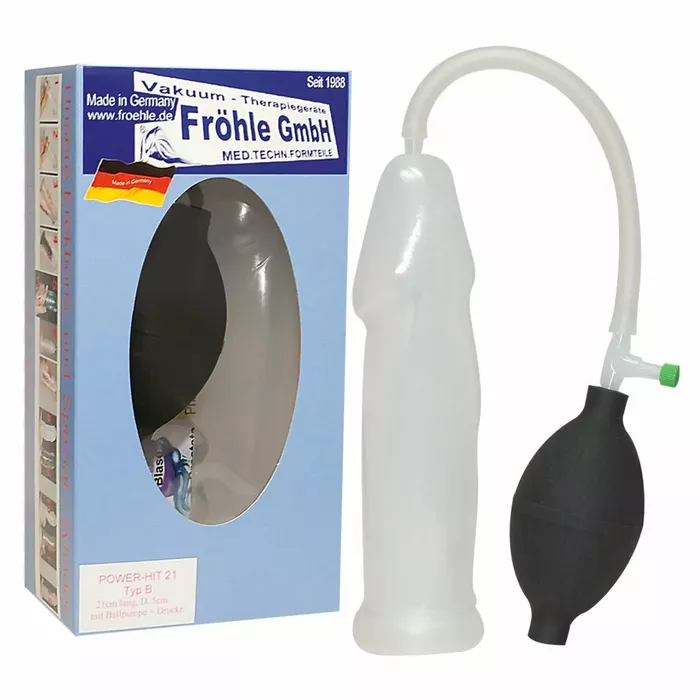 fröhle Anatomical Penis Pump Slim Fit — Ø 5,0 см, 21 см Photo 5