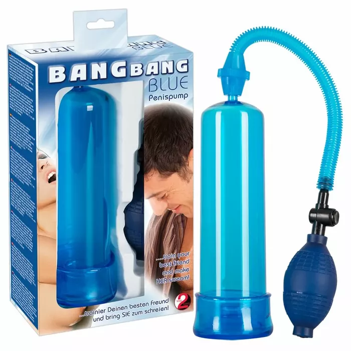 You2Toys Bang Bang Blue sūknis — 20,2 cm, Ø 5,3 cm Photo 5