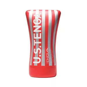 Tenga U.S. SOFT TUBE CUP Male stroker Red Thermoplastic elastomer (TPE)