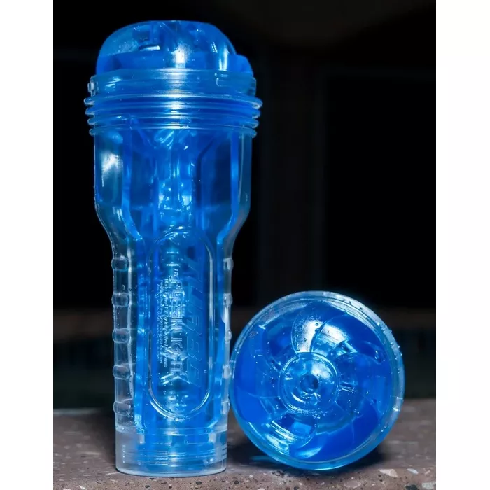 Мастурбатор Fleshlight Turbo Thrust Blue Ice, TPE, 25 см Photo 3