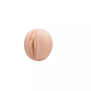 Masturbator Fleshlight Kendra Sunderland — beige Superskin, removable white case, insertion depth 25 cm
