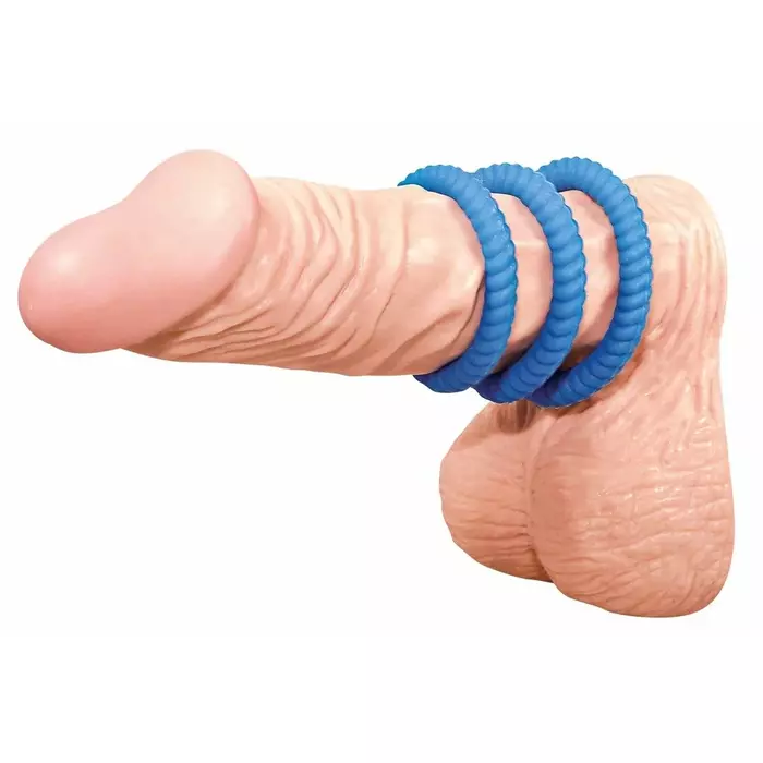 You2Toys Lust 3 vibrating silicone cock ring set Photo 3