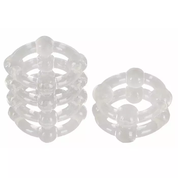 You2Toys Looping cock rings set — 2 pcs, Ø 2.5 cm Photo 2