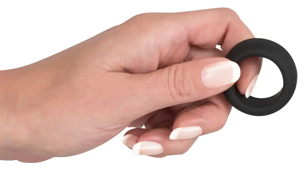 Cock ring Black Velvets silicone inner Ø 2.6 cm Photo 8
