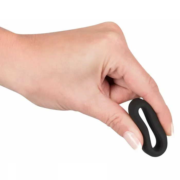 Cock ring Black Velvets silicone inner Ø 2.6 cm Photo 4