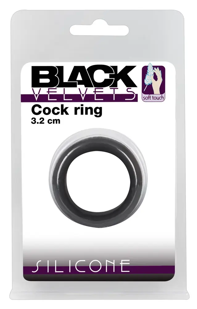 Cock ring Black Velvets 05180850000 silicone Photo 6