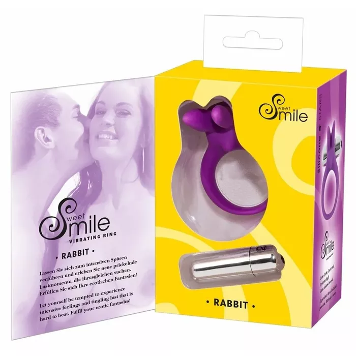 Vibrating cock ring Sweet Smile Rabbit Photo 6
