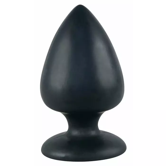 Анальная пробка Black Velvets Extra — силикон 14 см Photo 2