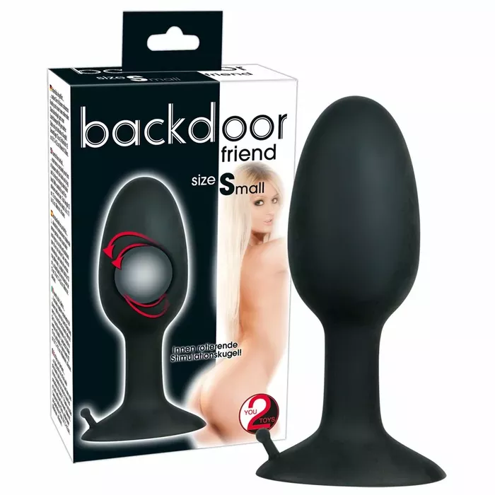 Anal plug You2Toys Backdoor Friend Small — silicone 8 cm Photo 4