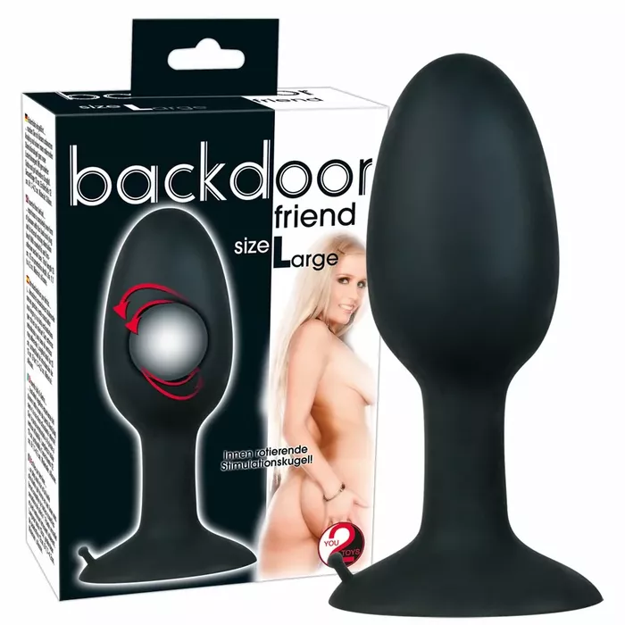 Анальная пробка You2Toys Backdoor Friend Large — силикон 12 см Photo 3