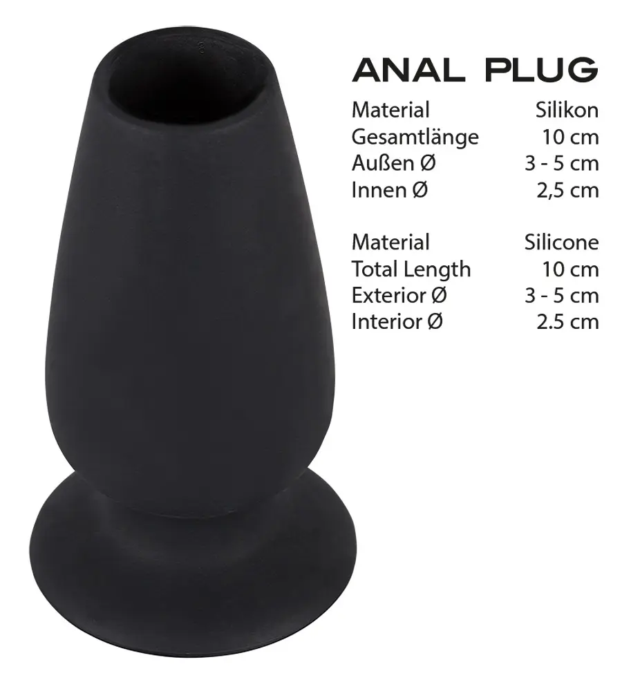 You2Toys Lust Tunnel Plug M — silicone anal plug Photo 14