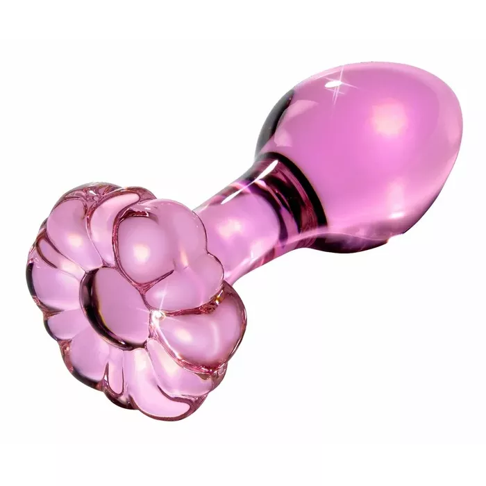Anal plug icicles No. 48 glass — 8.9 cm Photo 2