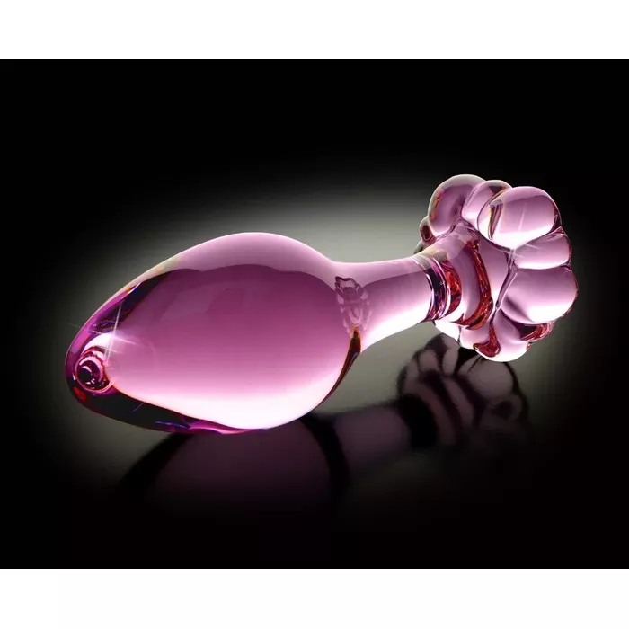 Anal plug icicles No. 48 glass — 8.9 cm Photo 3