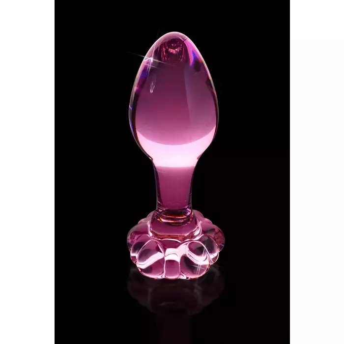 Anal plug icicles No. 48 glass — 8.9 cm Photo 4