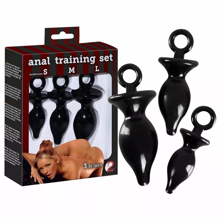 Anal training set 3 pcs You2Toys TPR plugs | Ohoney.eu Anal training set 3 pcs You2Toys TPR plugs | Ohoney.eu