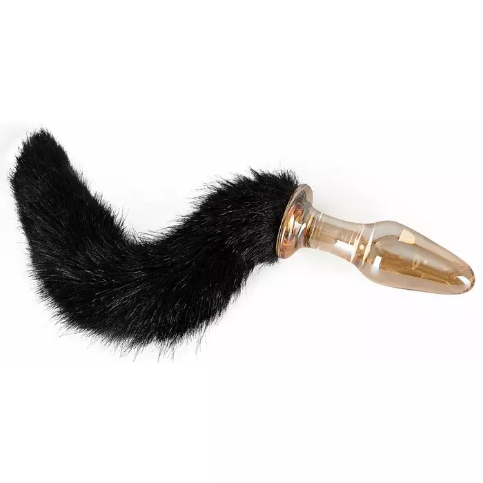 Anal glass plug You2Toys Glass Plug with Tail Photo 2