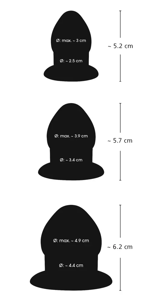 Anal stretching plug kit You2Toys — TPR 5.2–6.2 cm Photo 10