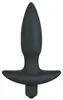 Анальная пробка black velvets Vibrating Small Plug — силикон 13 см Photo 7