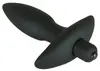 Анальная пробка black velvets Vibrating Small Plug — силикон 13 см Photo 8