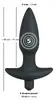 Анальная пробка Black Velvets Black Velvet Medium Photo 10