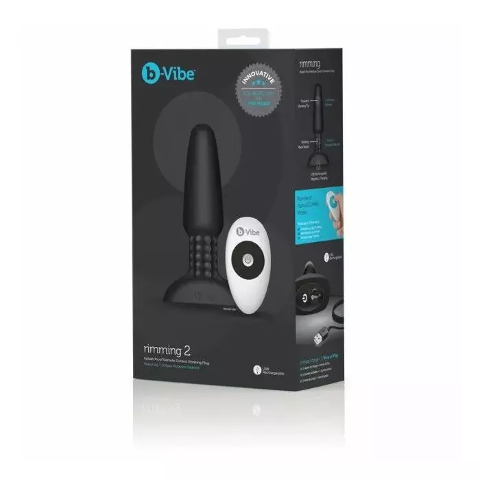 Анальная пробка b-vibe Rimming Plug — 15 см, диаметр до 4 см Photo 5