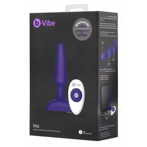 B-VIBE TRIO REMOTE CONTROL PLUG PURPLE
