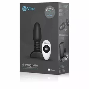 B-VIBE  RIMMING PETITE REMOTE CONTROL PLUG BLACK