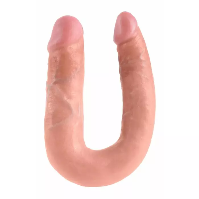 Dildo King Cock Double Trouble M — PVC 4 cm × 34.6 cm Photo 3