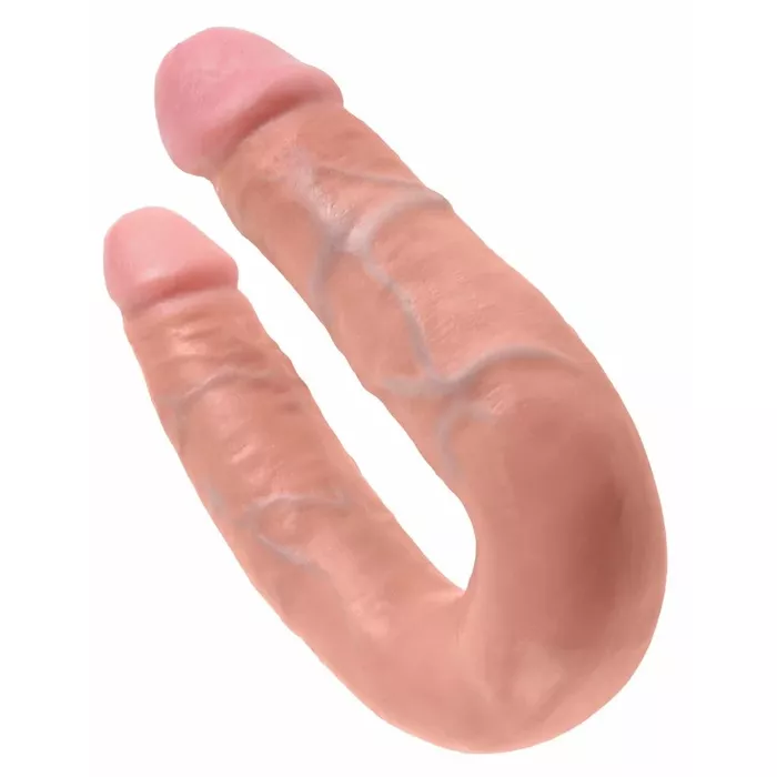 Dildo King Cock Double Trouble M — PVC 4 cm × 34.6 cm Photo 4