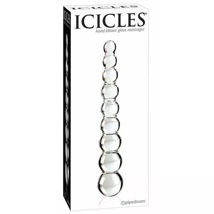 Stikla dildo icicles No. 2 — 22,5 cm Photo 2