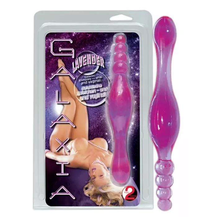 Dildo You2Toys Galaxia Lavender — 20 cm, Ø 1.5–3 cm Photo 4