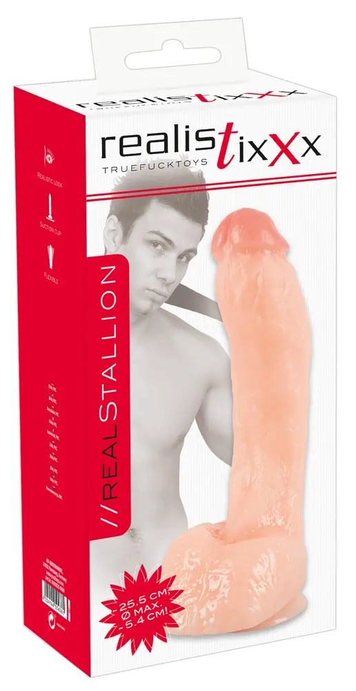 Dildo RealistixXx Real Stallion — PVC, 27.5 cm Photo 5