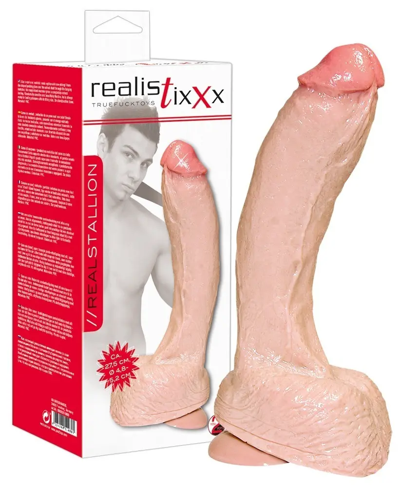 Dildo RealistixXx Real Stallion — PVC, 27.5 cm Photo 11